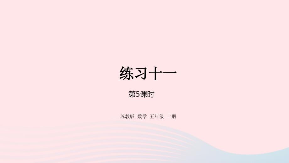 2023年五年級數(shù)學(xué)上冊五小數(shù)乘法和除法第5課時(shí)練習(xí)十一課件蘇教版_第1頁