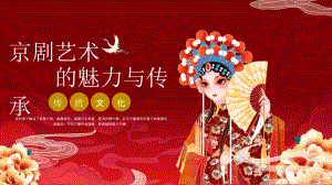 紅色國(guó)潮京劇文化傳播PPT