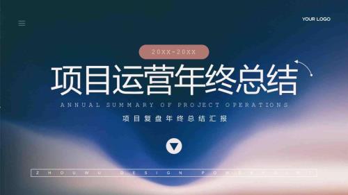 XX公司项目运营年终总结及次年计划